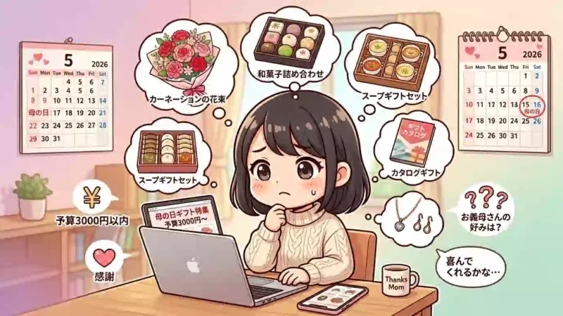 【2026年版】義母の母の日プレゼント｜予算3000円台でセンスよく贈る5つの鉄則 